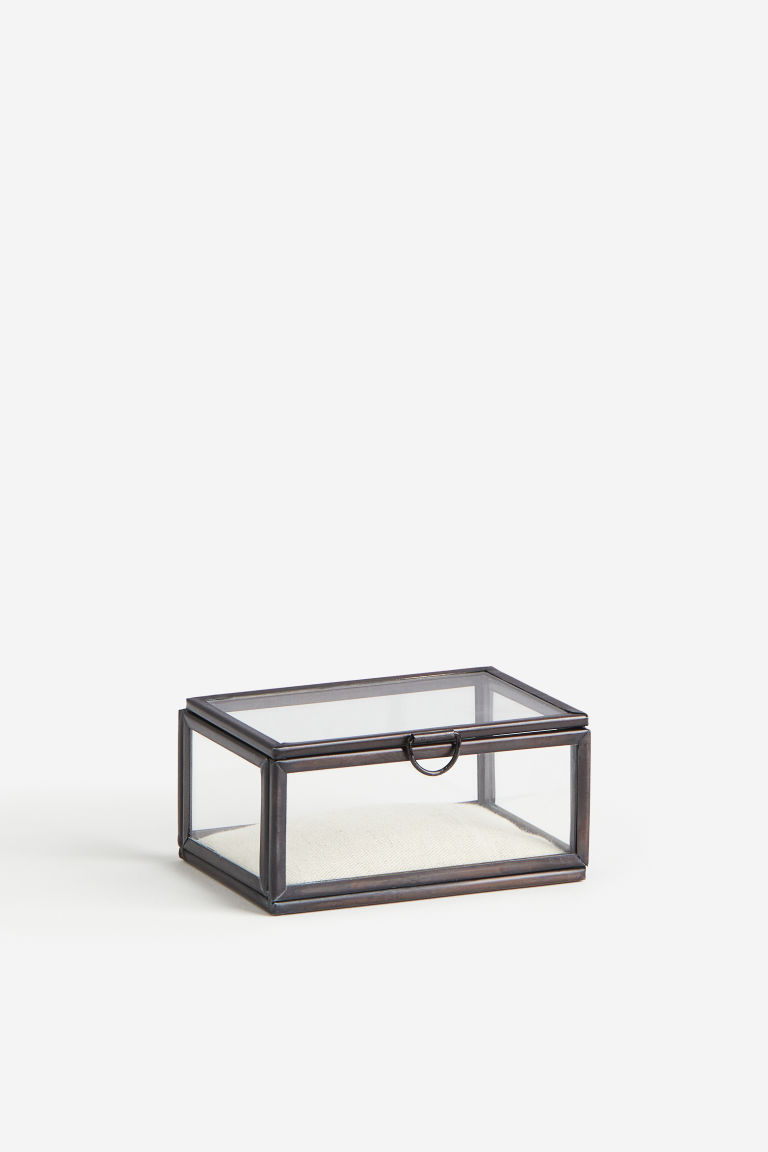 Маленький стеклянный ящик для хранения H&M