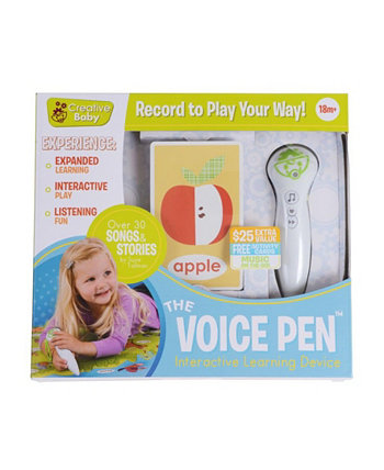 Интерактивное голосовое перо с флэш-картами Creative Baby