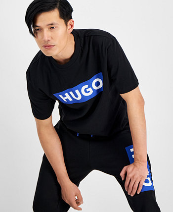 Мужская футболка с короткими рукавами и графическим логотипом Hugo Boss BOSS