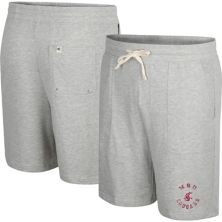 Men's Colosseum Heather Gray Washington State Cougars Love To Hear This Terry Shorts Colosseum