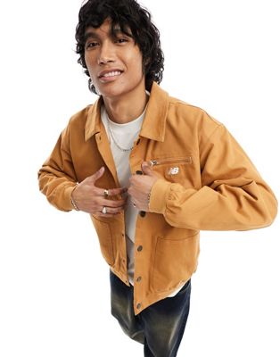 Куртка New Balance табачно-коричневого цвета New Balance