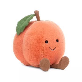 Забавная плюшевая игрушка персикового цвета Jellycat