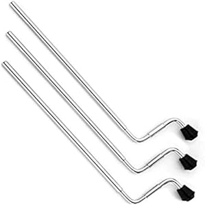 DW DWSMFLT27ALCR 27-Inch Aluminium Tom Legs, 3 Pack DW