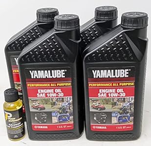 YAMAHA 4-Quarts LUB-10W30-GG-12 Yamalube Golf Car and Generator Oil 10W-30 Yamaha