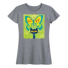Women's Pete The Cat Meow Graphic Tee Pete the Cat