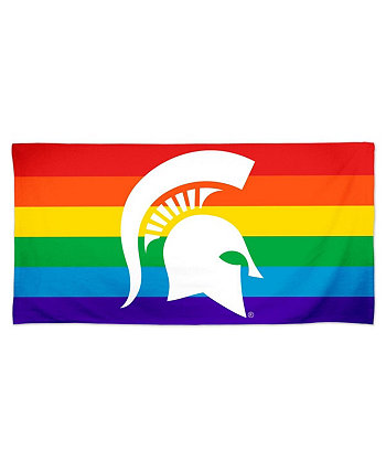 Пляжное полотенце Pride Spectra Spartans штата Мичиган, 30 x 60 дюймов Wincraft