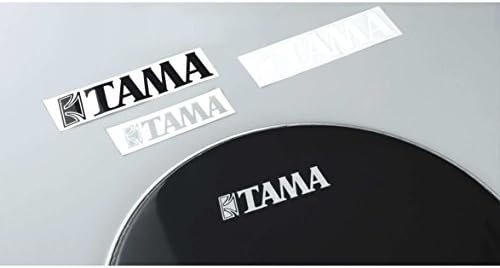 Наклейка с логотипом Tama TLS70BK, 35мм x 150мм, идеально подходит для ударных установок, компьютеров и автомобилей Tama