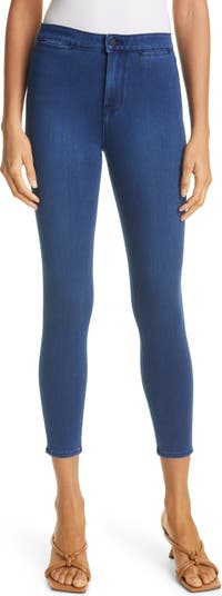 L'AGENCE Yasmeen High Waist Skinny Stretch Crop Jeans LAGENCE