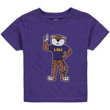 Футболка Infant Purple LSU Tigers с большим логотипом Unbranded