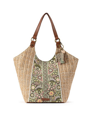 Женская соломенная сумка-шоппер Roma Sakroots