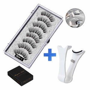 Magnetic False Eyelashes Eyelashes Reusable Magnet Eye Lashes I4E4 Wnpxqnt