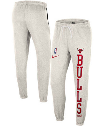 Мужские флисовые брюки с юбилеем Courtside, ясеневые, красные Chicago Bulls 75Th Anniversary Nike