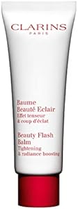 Clarins Beauty Flash Balm | 3-In-1 Hydrating 10-Minute Face Mask, Make-Up Primer, or Quick Pick Me Up Radiance Booster | Moisturizes, Brightens and Visibly Tightens | Non-Oily and Non-Comedogenic Clarins