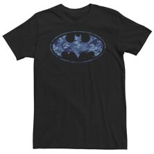 Большой &amp; Высокая футболка с камуфляжным логотипом DC Comics Batman Arctic DC Comics