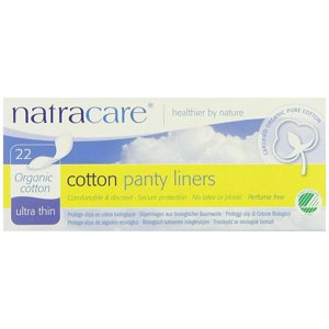 Natracare Organic Cotton Panty Liners Ultra Thin -- 22 Pads 2 Pack Natracare