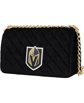 Женская бархатная сумка цвета команды Vegas Golden Knights Team Cuce