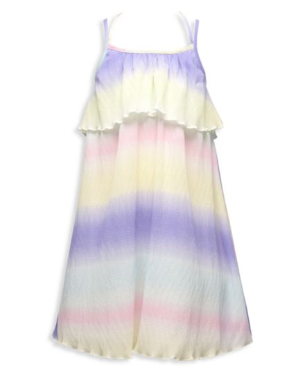 Маленькая девочка&#8217;s &amp; Платье для девочки с эффектом омбре Hannah Banana