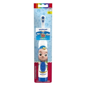 CoComelon Spinbrush Kids Electric Toothbrush, Battery-Powered, Soft Bristles, Ages 3+ Visit the Spinbrush Store