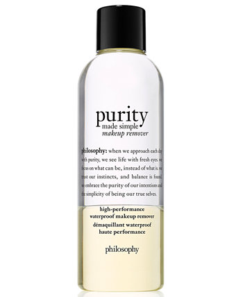 Purity Made Simple Высокоэффективное водостойкое средство для снятия макияжа, 6,6 унций. Philosophy