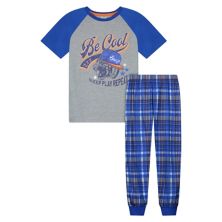Sleep On It Boys 2-piece Short-sleeve Jersey Pajama Pants Set Sleep On It