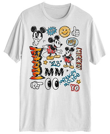 Men's Mickey Doddle Graphic T-shirt Hybrid Apparel