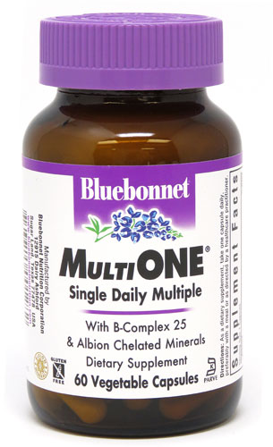 Bluebonnet Nutrition Multi One® (с железом) — 60 капсул Bluebonnet Nutrition