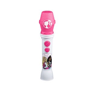 ekids Barbie Toy Microphone for Kids, Musical Toy for Girls with Built-in Songs, Kids Microphone Designed for Ages 3 and Up EKids