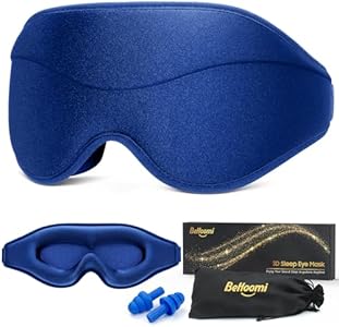 Маска для сна BeHoomi Premium Eye Mask, 3D Экогономичная BeHoomi