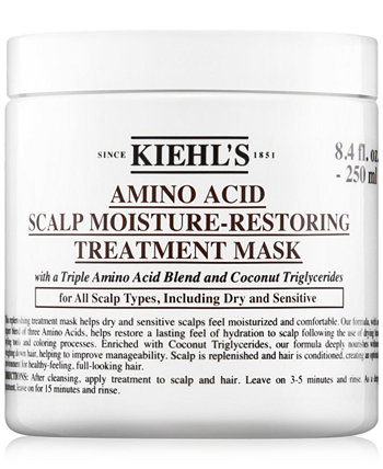 Увлажняющая восстанавливающая маска для кожи головы с аминокислотами, 8,4 унции. Kiehl's Since 1851