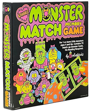 Игра на память Monster Match Colorforms