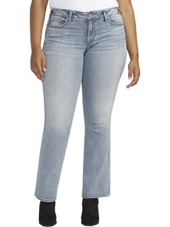 Джинсы Britt Slim Bootcut с низкой посадкой больших размеров W90601SCV211 Silver Jeans Co.