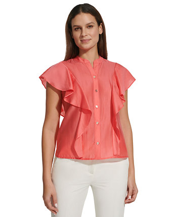 Женская блузка с рюшами Tommy Hilfiger