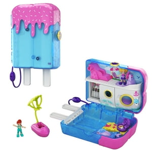 Polly Pocket Pocket World Sweet Sails Cruise Ship Compact Playset with 2 Micro Dolls & Accessories Polly Pocket