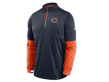 nike coach half zip top