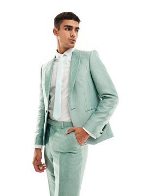 Зеленый пиджак-гордимер Twisted Tailor Twisted Tailor