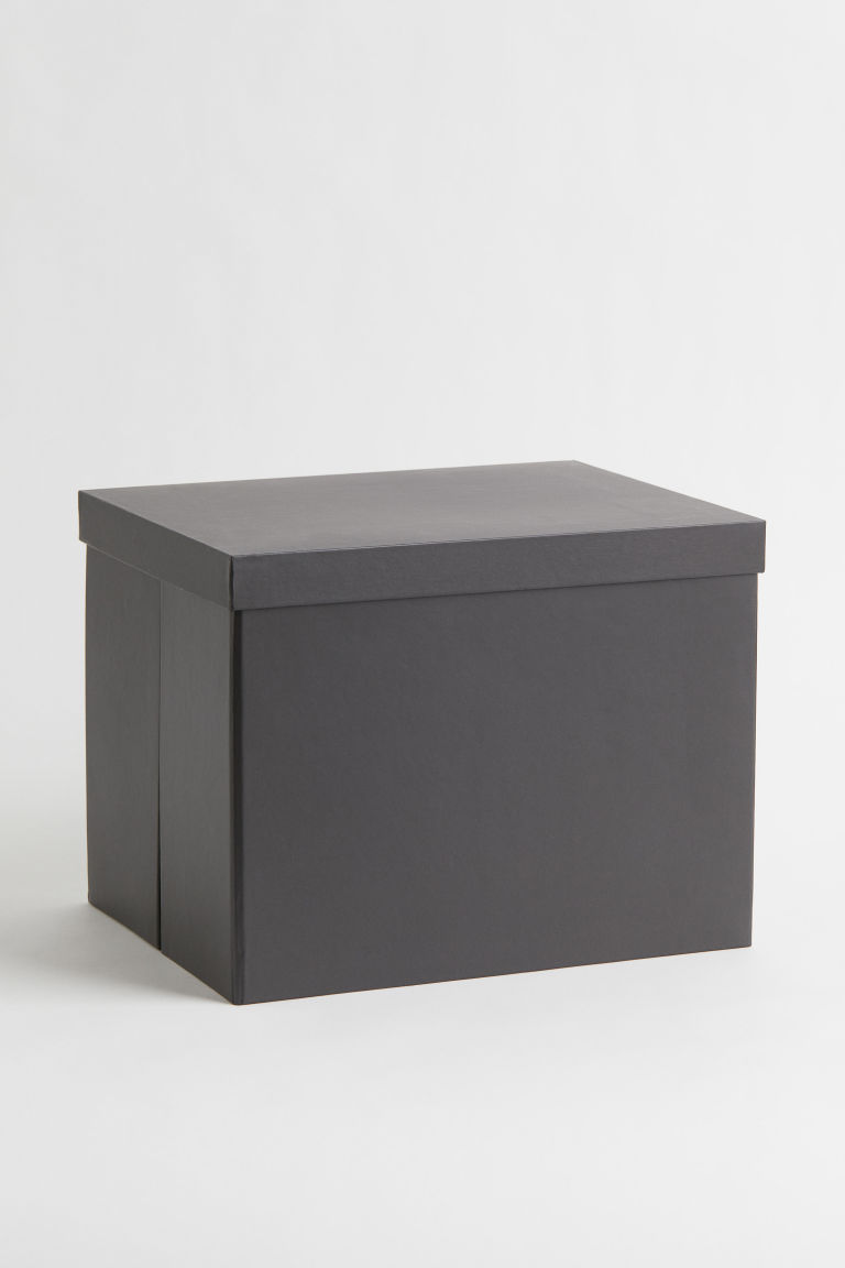 Большой ящик для хранения с крышкой H&M