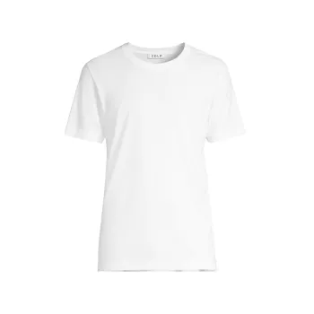Комплект футболок средней плотности из трех предметов из смесового хлопка CDLP