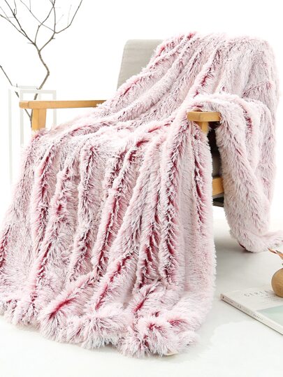 Одеяло однотонный из плюша SHEIN