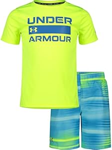 Комплект для плавания для мальчиков Under Armour с защитой UPF 50+ и эластичным поясом Under Armour