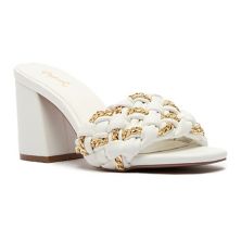 Qupid Cannoli-55 Women's Slide Sandals Qupid