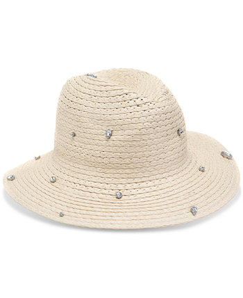 Women's Embellished Panama Hat, Created for Macy's I.N.C. International Concepts