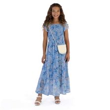 Платье Speechless с цветочным принтом и сумочкой для девочек 7–16 лет Speechless