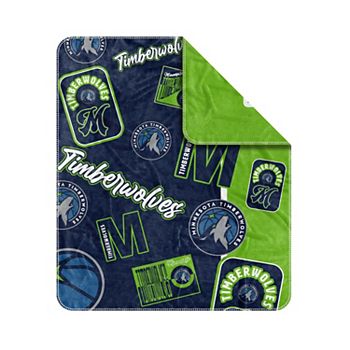 Minnesota Timberwolves 50" x 60" Dream Weave Throw Blanket Logo Brand