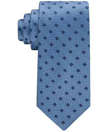 Мужской аккуратный галстук с микро-цветами Calvin Klein
