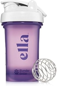 Шейкер Ella 590 мл (20oz) из пластика, устойчивый к запахам, без BPA Naked Nutrition