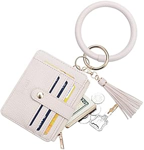 Брелок с карабином COOLANS Wristlet Bracelet Keychain Credit Card Holder Purse COOLANS