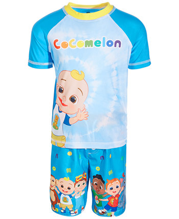 Toddler Boys 2-Pc. Cocomelon Swim Set Dreamwave