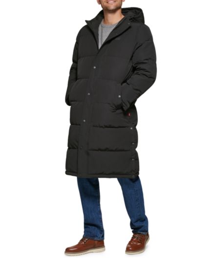 Удлиненная пуховая куртка с капюшоном Levi's®