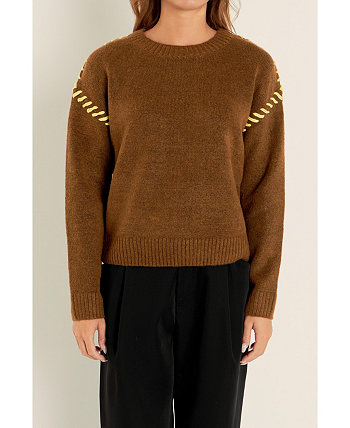 Women's Top Stitch Knit English Factory