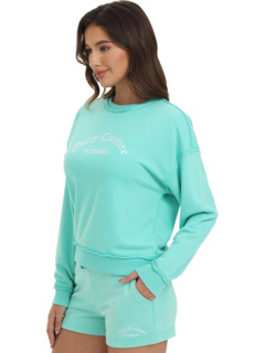Embroidered Pullover Sweatshirt Juicy Couture